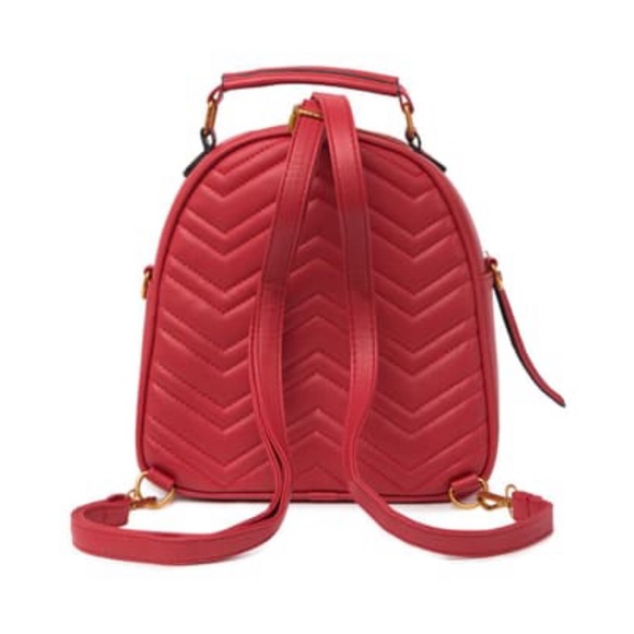 Urban Expression Single Zip Quilted Backpack - Picture 2 of 5